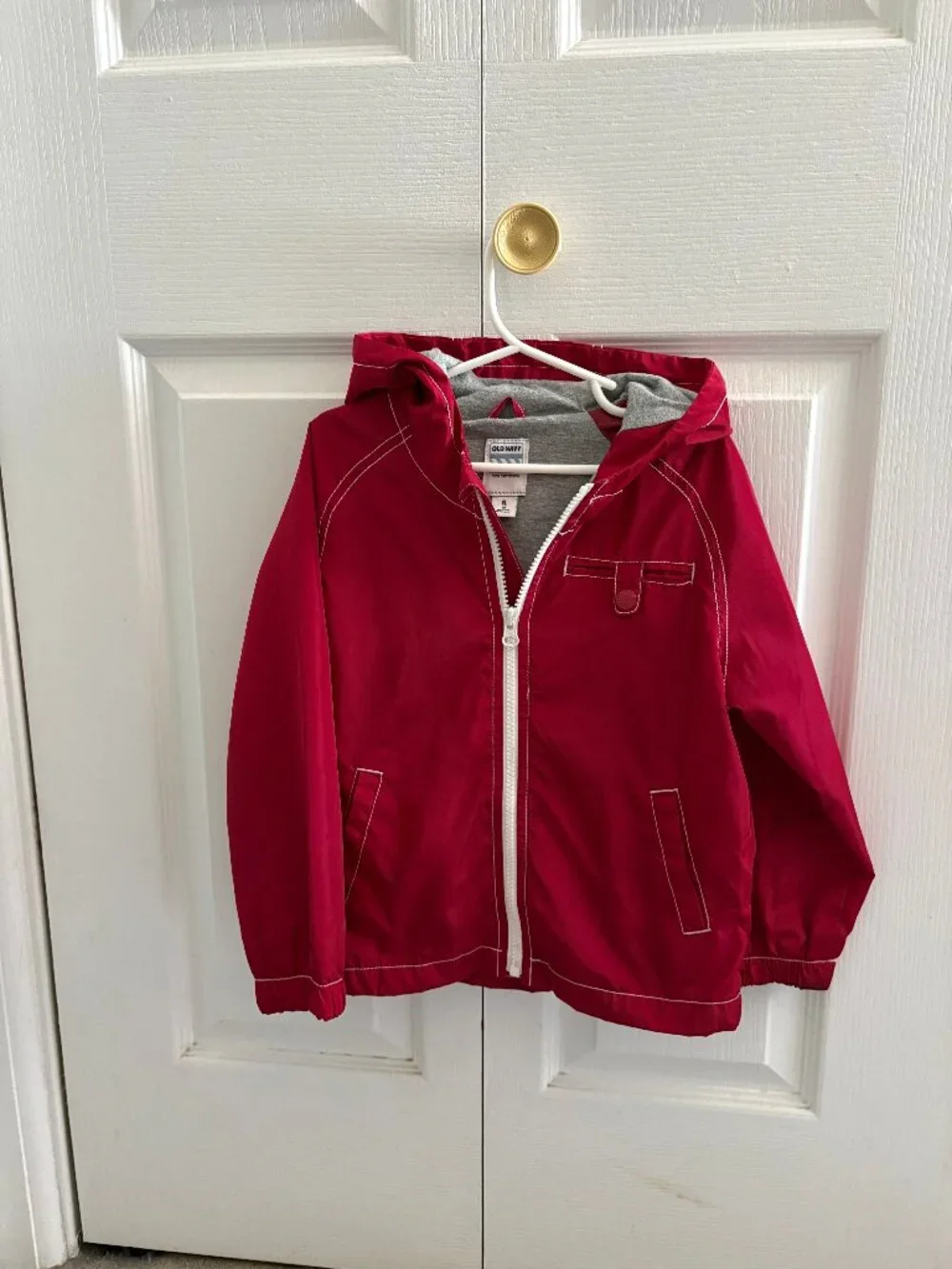 Old Navy lined windbreaker for toddlers, size 5T